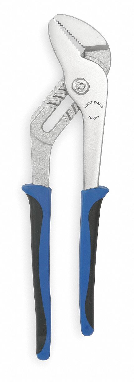 Tongue/Groove Plier, 10 1/4 L, Ergo Grip