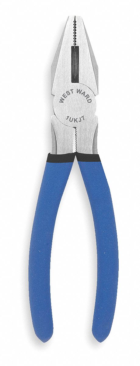 Linesman Plier, 8 1/2 In L, Dipped Grip