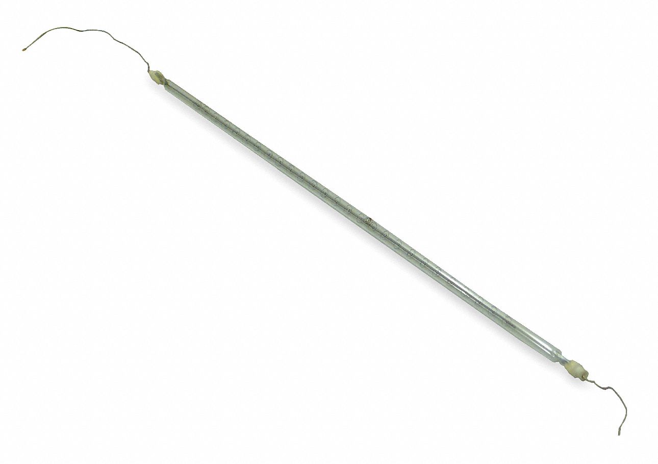 Clear Quartz Lamp, 1.6kW, Horizontal