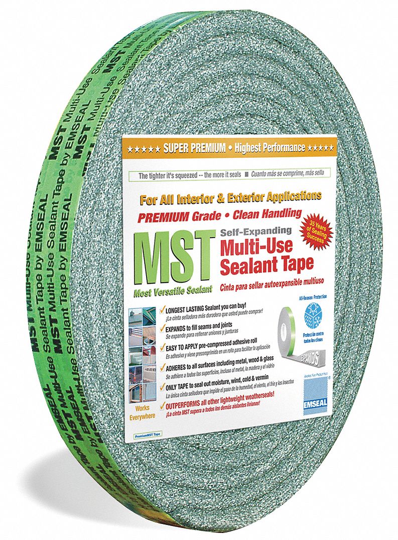 Expndng Sealant Tape, 1Inx12 ft, 39.8 mil