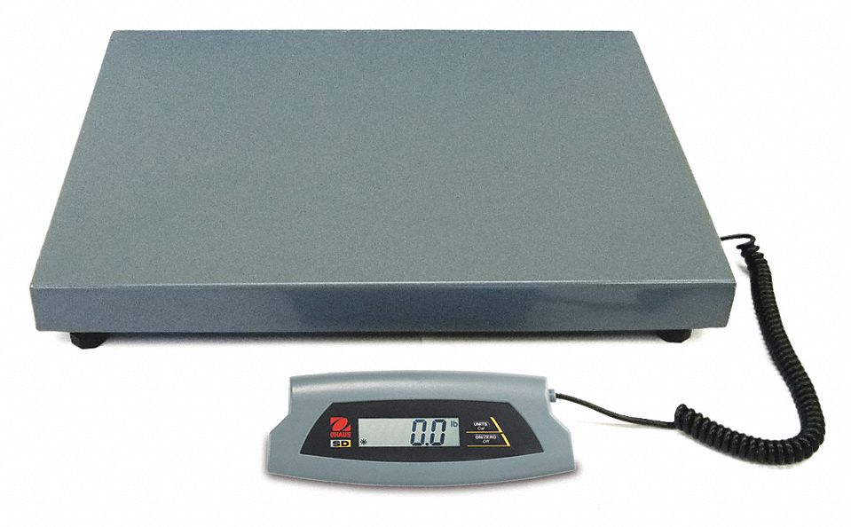 Dgtl  Shipping & Rcvng Scale, 440 lb Cap.