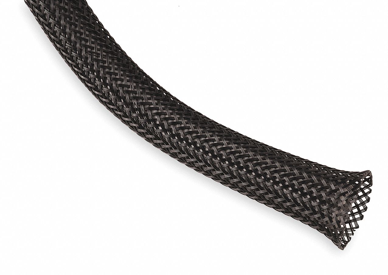 Sleeving, 1 1/4 In Expandable, 10 Ft