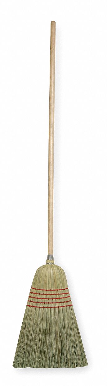 Corn Broom, 56 In. OAL, 17In. Trim L