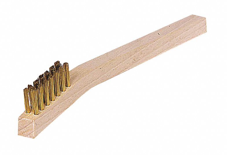 Curved Scratch Brush, Rows 3 x 7, PK 5