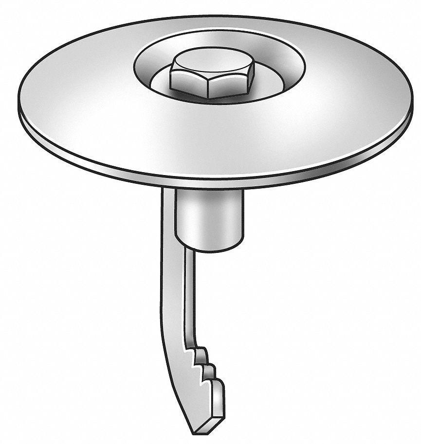 Grating Clip, Close Mesh, PK 50