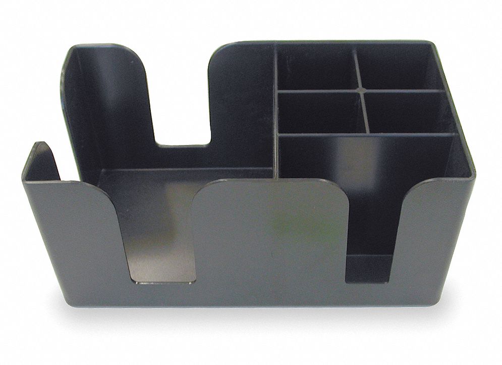 Bar Caddy, 4 3/16Hx6 1/16Wx9D In