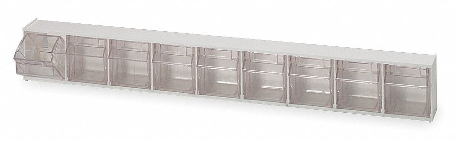Bins, 9 Tip Out, Ivory