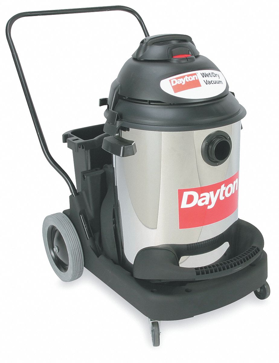 Wet/Dry Vacuum, Long Life, Stainless, 16 G