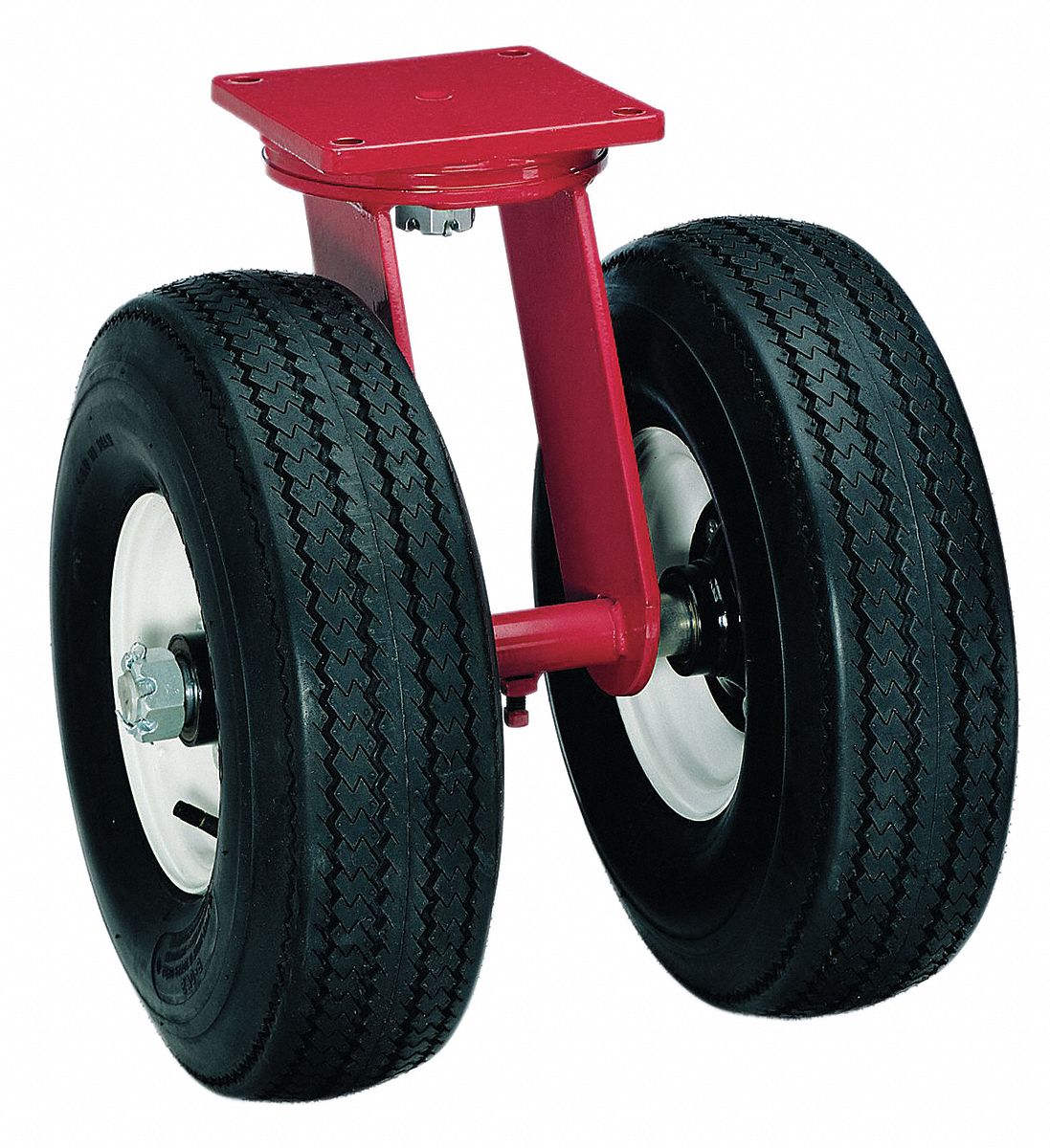 Dual Wheel Swivel Pneumatic Casters, 3