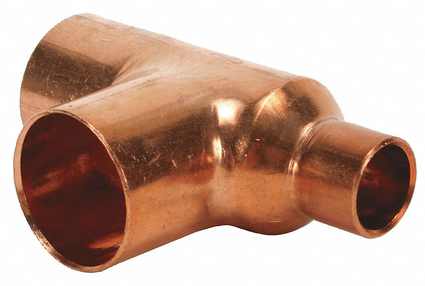 Tee, 3/4x1/2x3/4 In