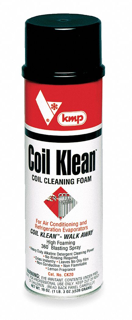 Aerosol Coil Cleaner, 19 Oz Can, White