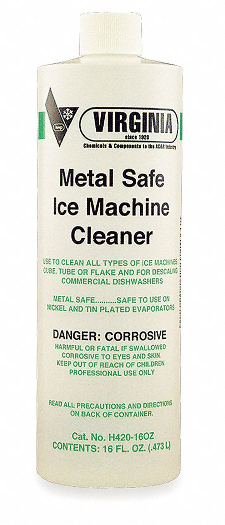 Ice Machine Cleaner, 16 Fl.oz, Color Clear