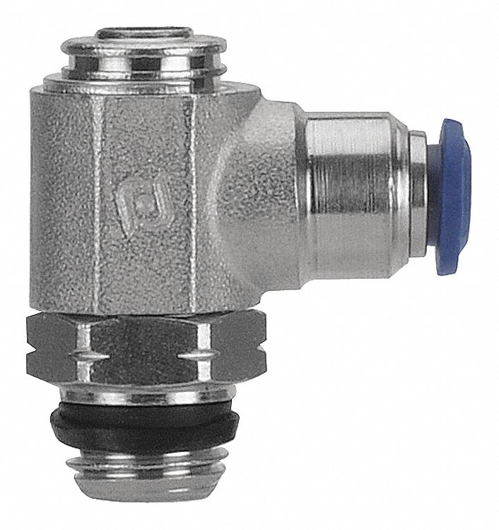 Speed Control Valve, 1/4 In Pipe Sz, Brass