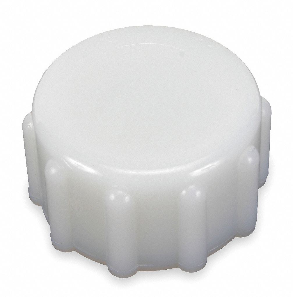 Garden Hose Cap, 3/4 In FGHT, Nylon, PK 10