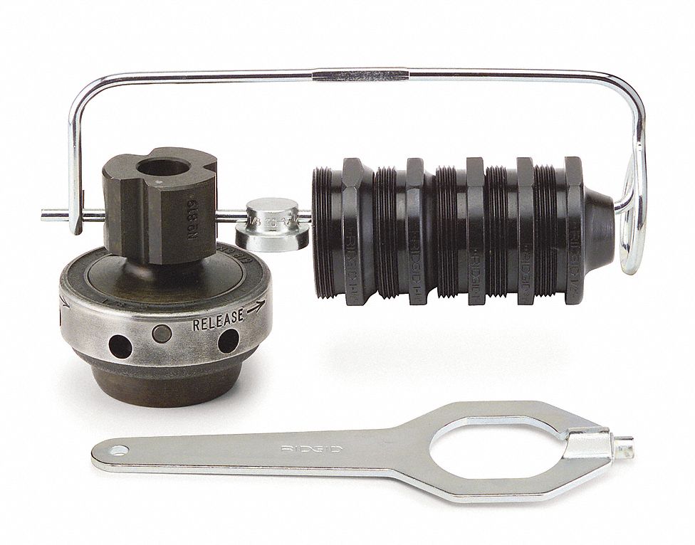 Nipple Chuck Kit, 1/2 To 2 In Cap