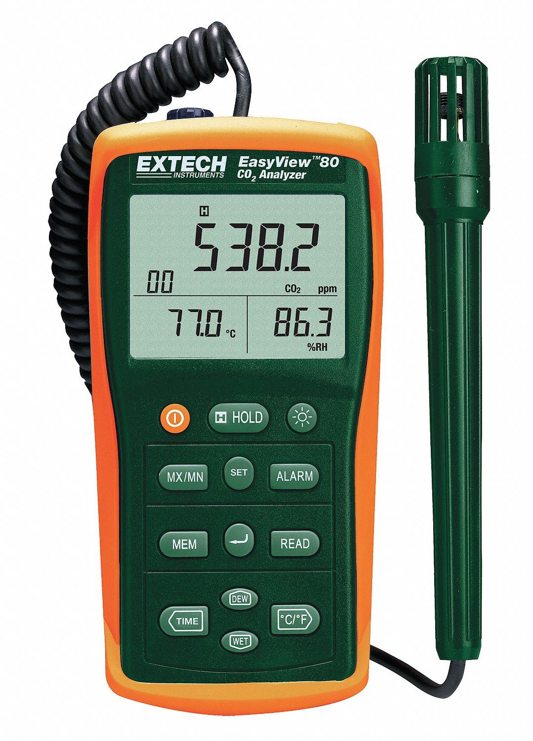 Indoor Air Analyzer, 1 to 6000 PPM CO2