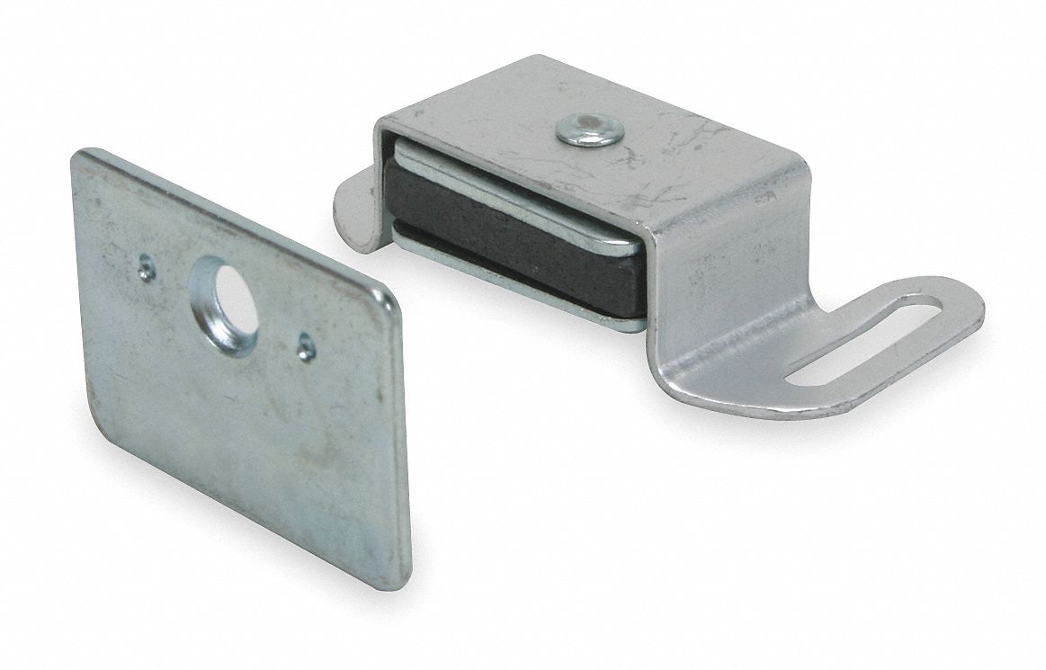 Magnetic Catch, Reversible, Aluminum