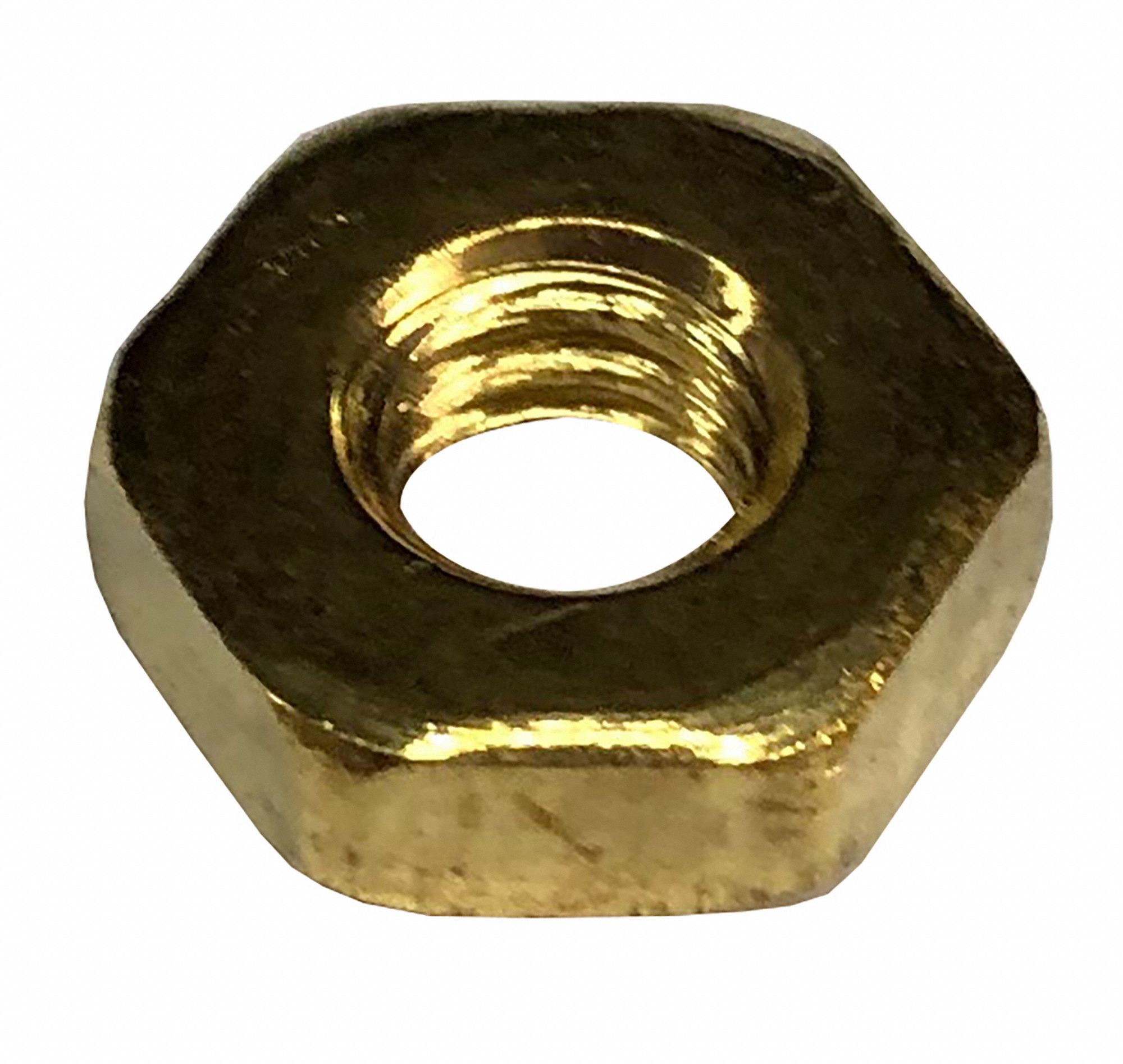 Hex Nut, Full, M6x1mm, 10mm W, PK 100