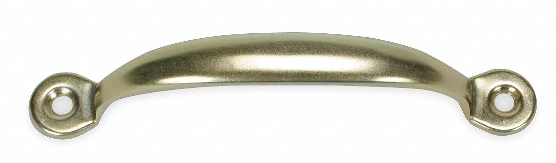 Door Pull, Steel, 4 7/8 In L