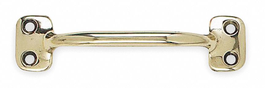 Round Utility Pull, Steel, 1-7/32 In L