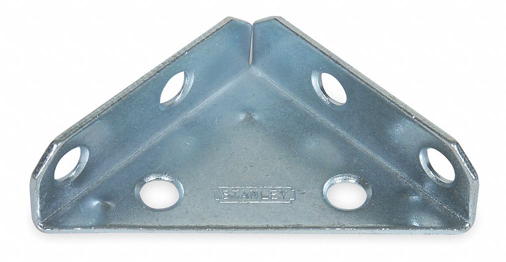 Heavy Duty Corner Brace, 2 Wx2 In L
