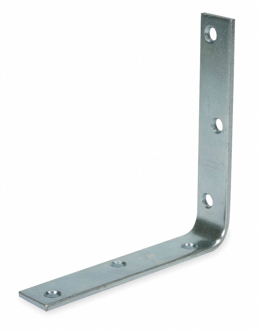 Corner Brace, Steel, 1W x6 In L