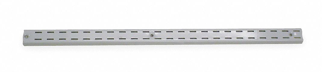 Shelving Standard, Double Slotted, H 36 In