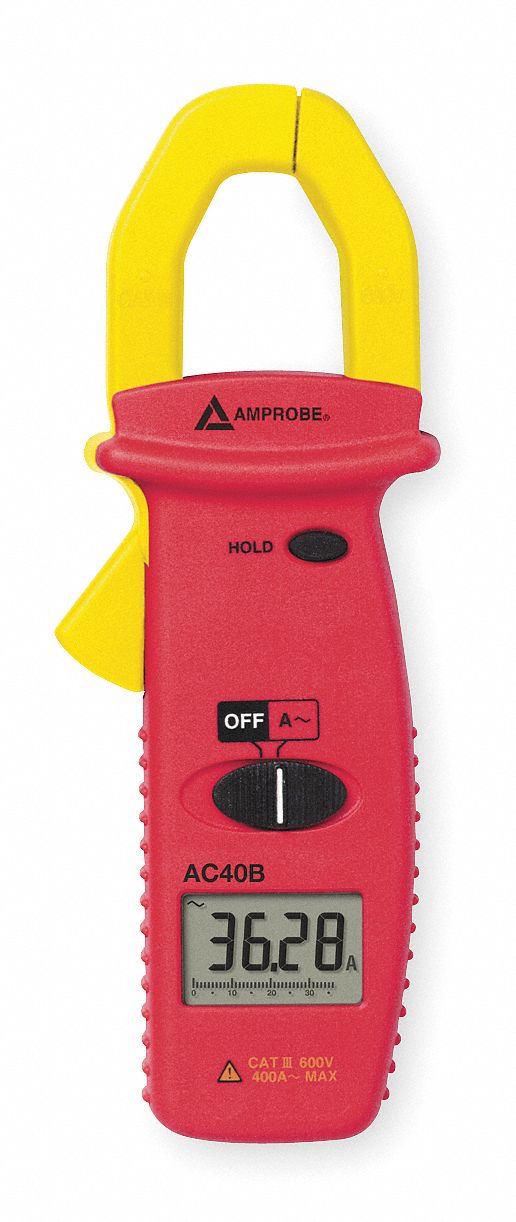 Digital Clamp On Ammeter, 400A
