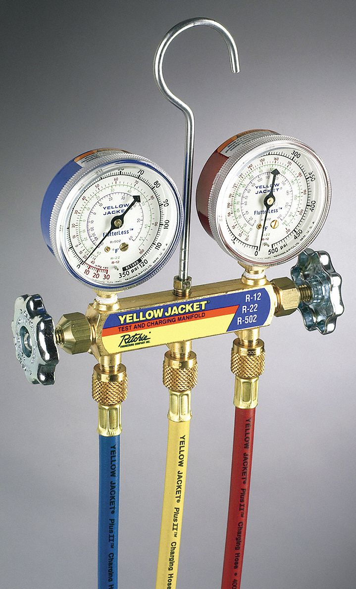 Basic Manifold and Hose Set, 2 Valves