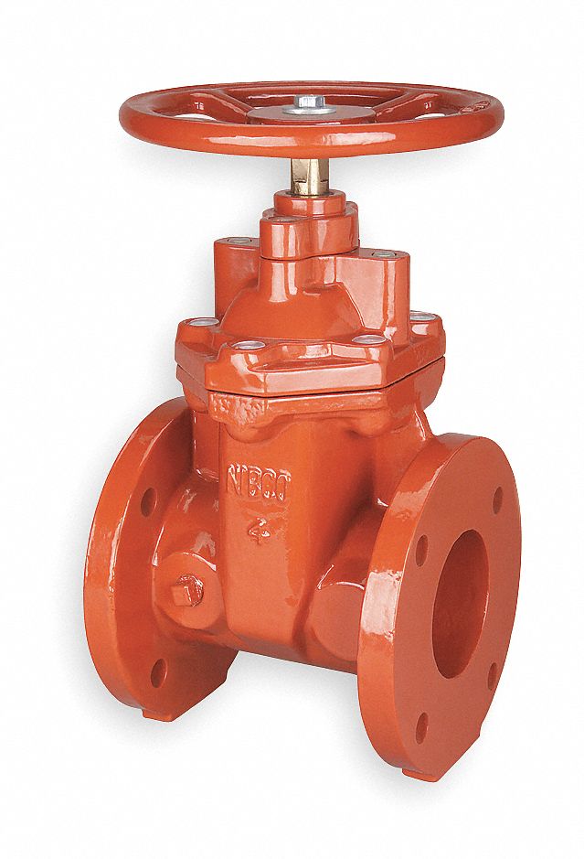 Gate Valve, Flanged, 6 In, Ductile Iron