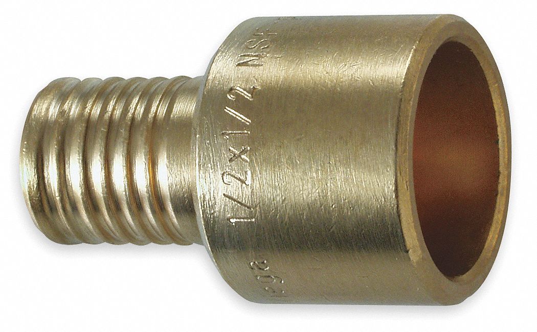 Adapter, Press, PEX x Copper, 3/4 x 3/4 In