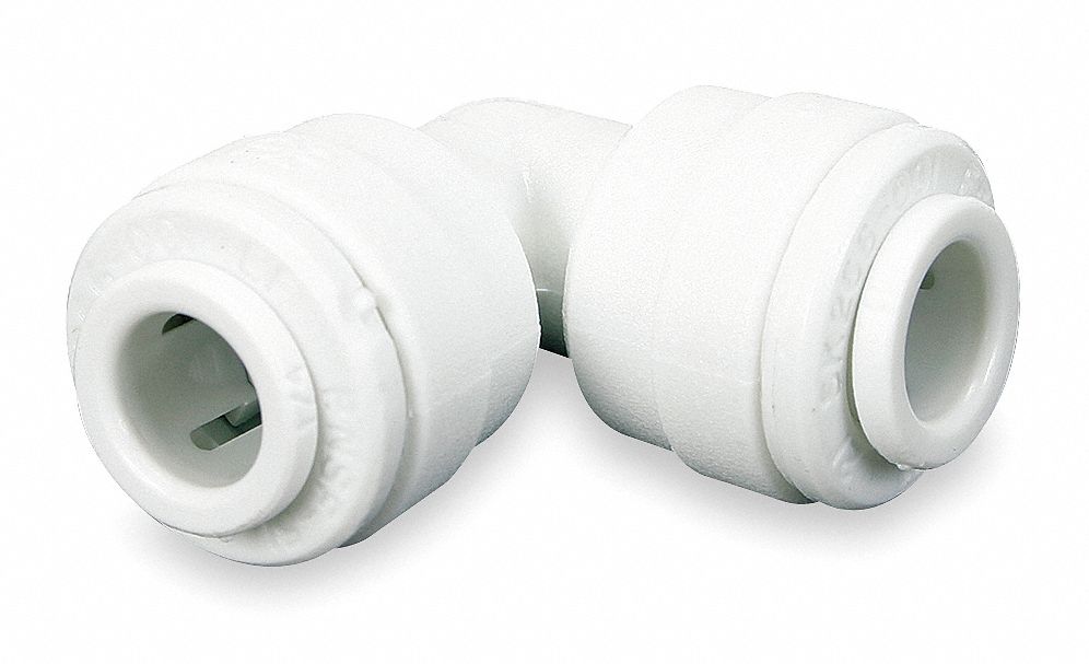 Union 90Deg Elbow, Acetal Copolymer, Pk10