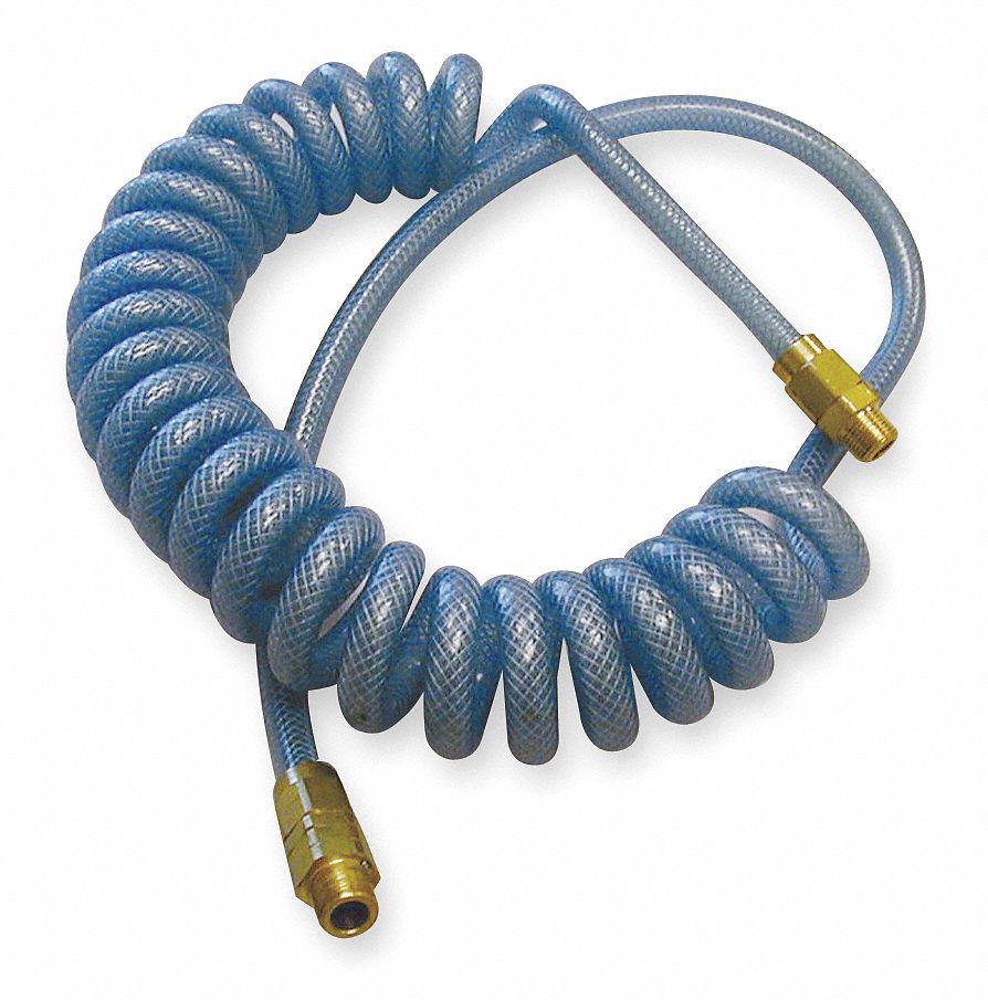 Poly Hose, Coil, 3/8 In Hose ID, 24 Ft Long