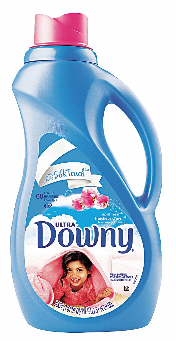 Liquid Fabric Sftnr, 51 oz., Apr Fresh, PK8
