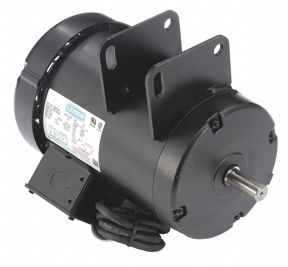 Saw Motor, 1-1/2 HP, 3450 RPM, 115/230V