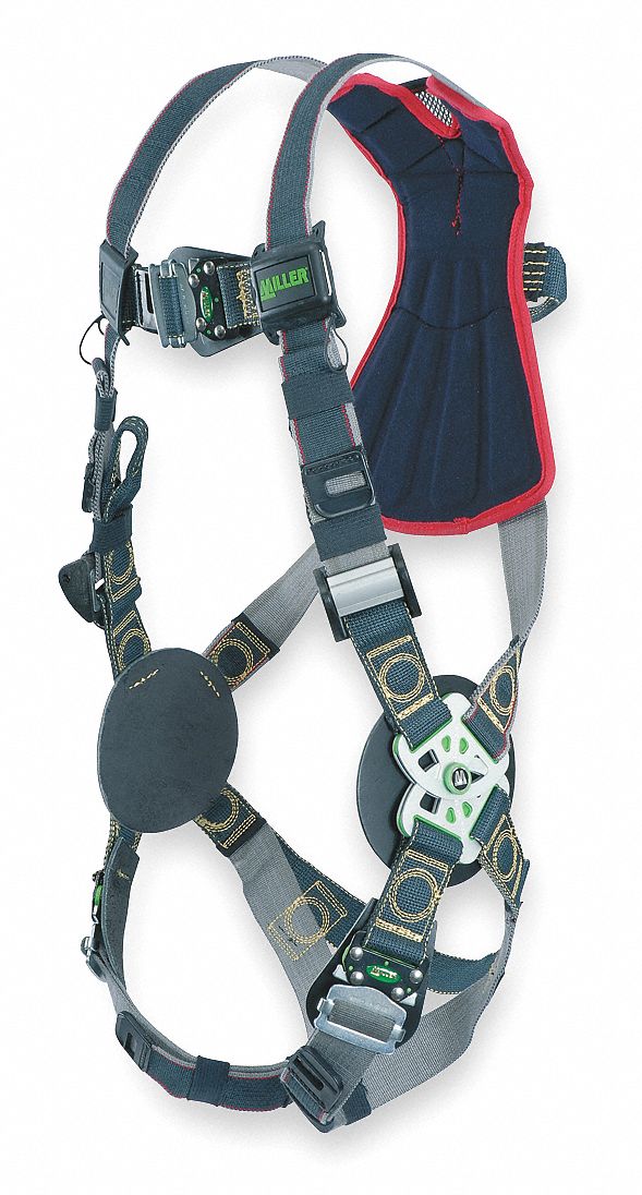Full Body Harness, Universal, 400 lb, Black