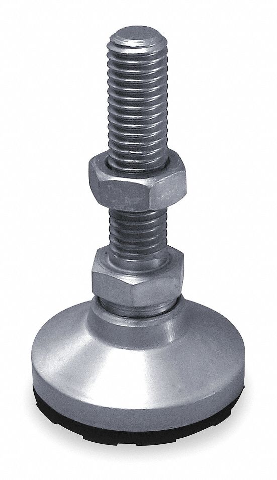 Leveling Mount, SS, 3/8-16, Cap 2800 Lb