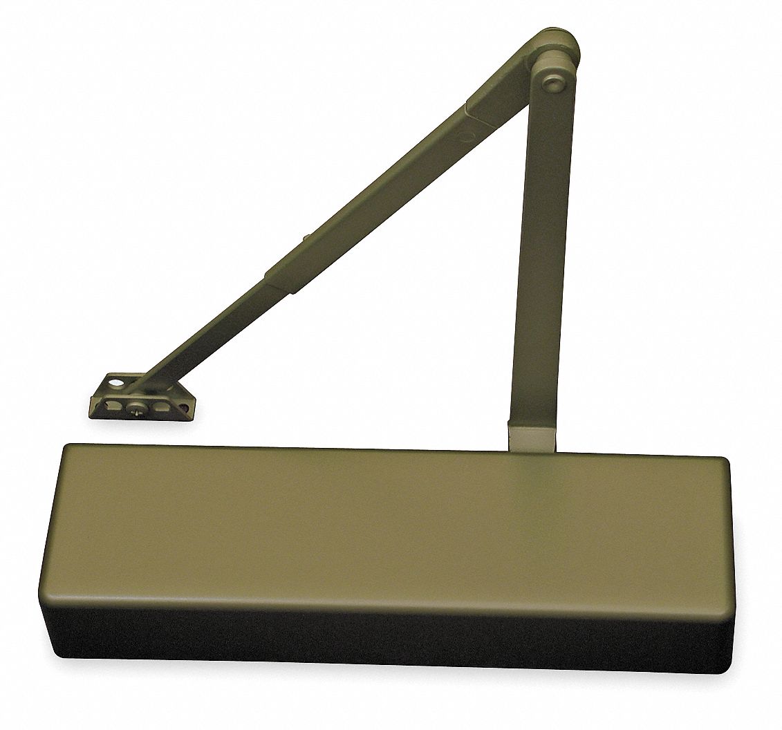 Door Closer, Dark Bronze, Full Cover
