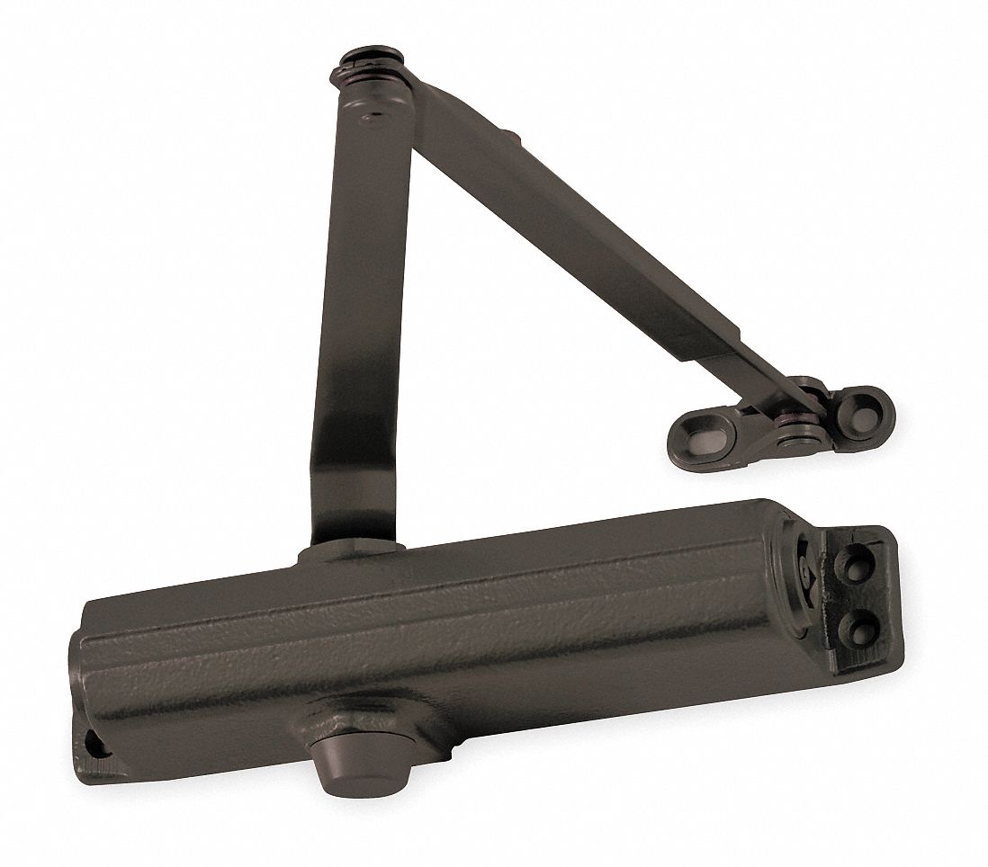 Door Closer, Dark Bronze, Regular Arm