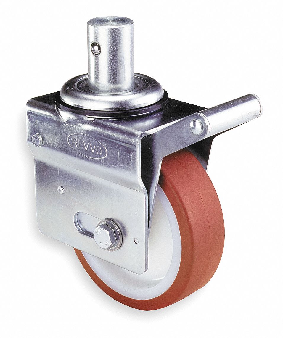 Scaffold Caster, 1320 lb., 6-15/16 In. H