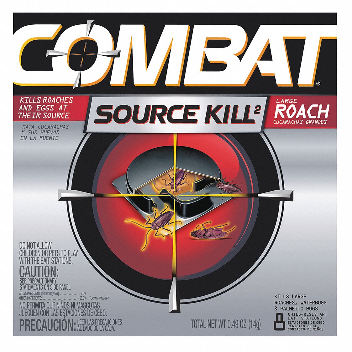 Large Roach Bait, Source Kill, PK 96
