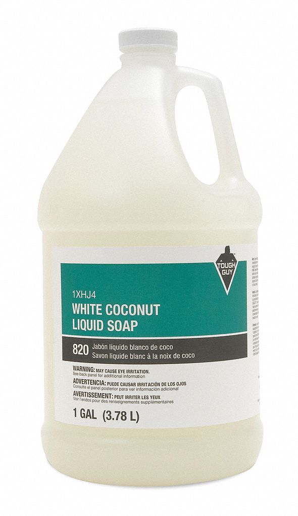 Liquid Hand Soap, White, Size 1 gal., PK 4