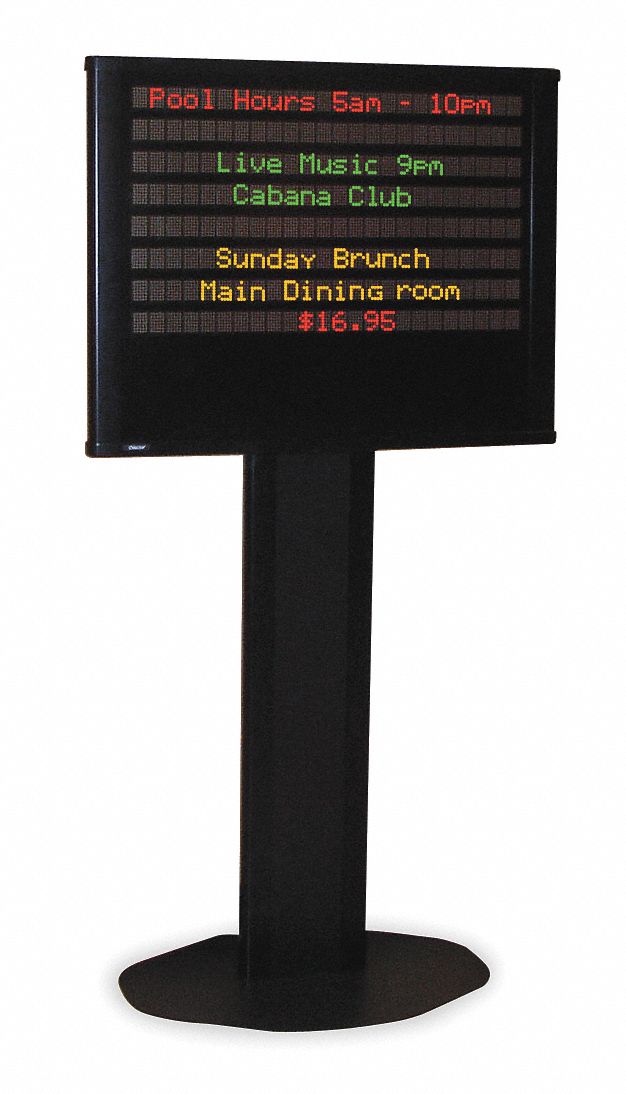 Message Display Sign