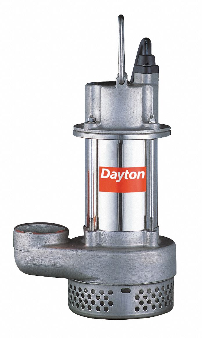 Sump Pump, Stainless 1 HP, 6.5 Amps AC
