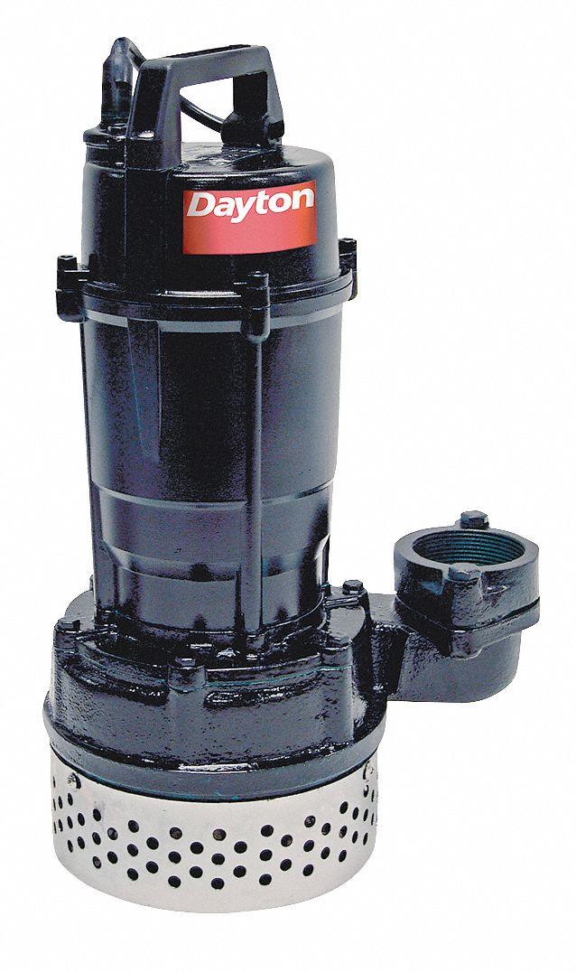 Submersible Sump Pump, 1/2 HP, 4.5 Amps