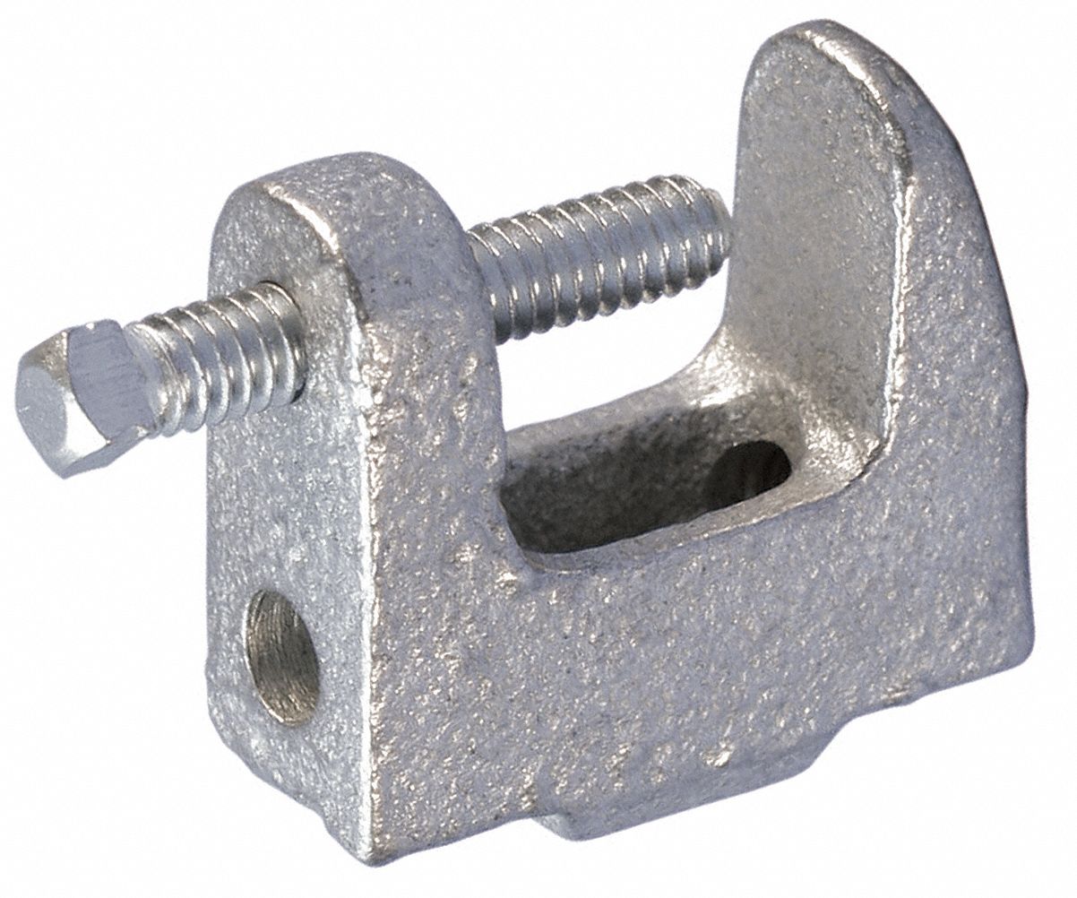 Reversible Beam Clamp, 1/4 In, 250 lb Max