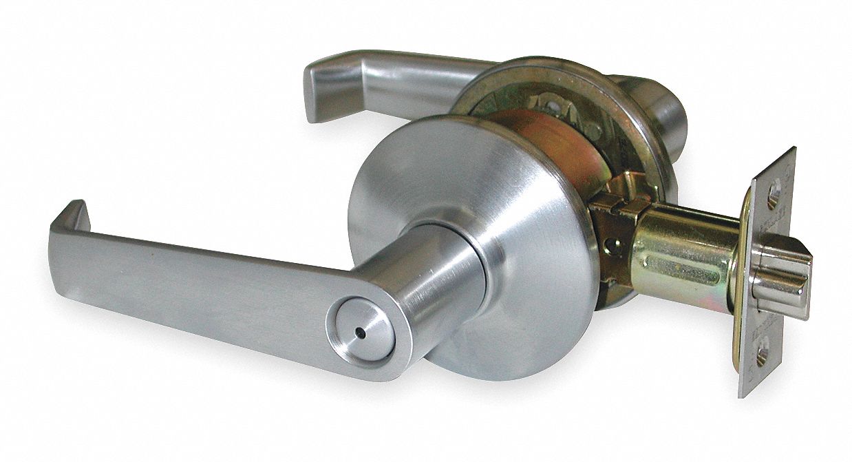 Lever Lockset, Elan, Chrome, Privacy
