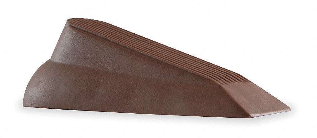 Door Wedge, Brown, 4-3/4 In. L