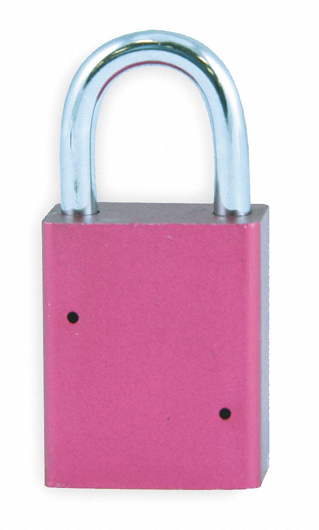 Padlock, Heavy Duty, Alum, Keyed Different