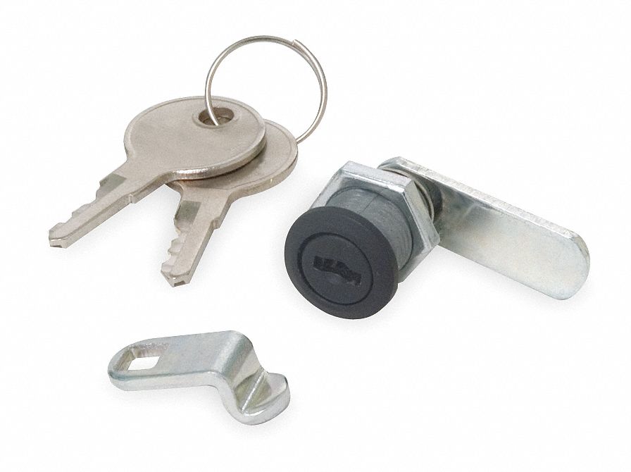 Mini Cam Lock, Keyed Alike, Blk